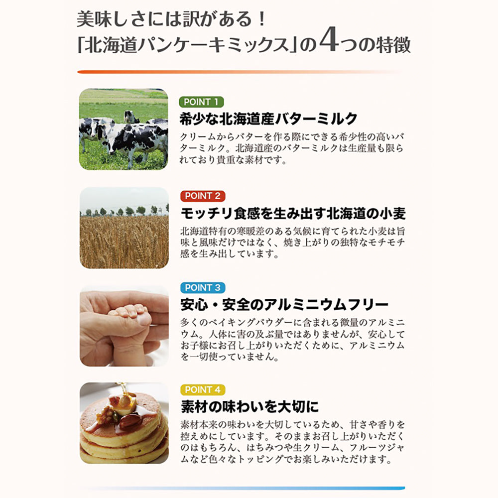 「NORTH FARM STOCK」北海道コンフィチュール3種&北海道パンケーキミックス詰め合わせ