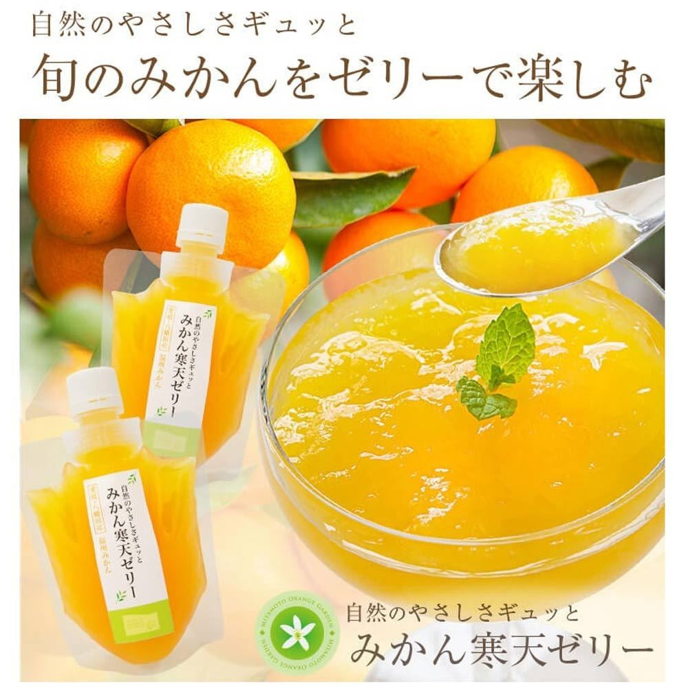 「ミヤモトオレンジガーデン」みかんジュース・みかん寒天ゼリー ギフトセット(2)