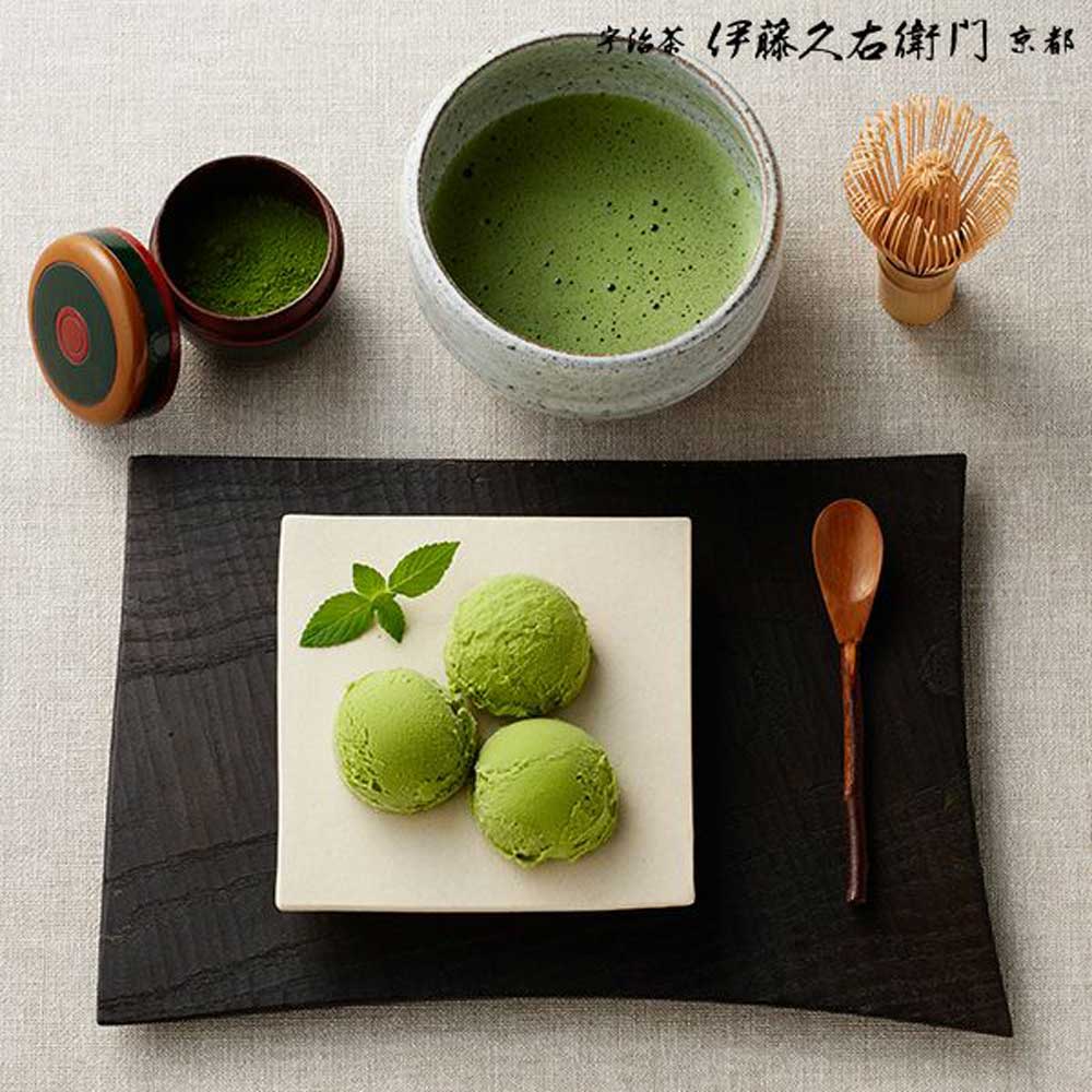 宇治二色アイスクリーム 抹茶・ほうじ茶 6個セット