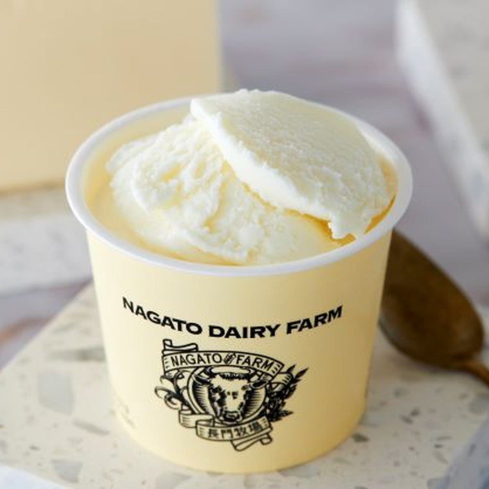 長門牧場 アイスクリーム「ミルク&バター」7個