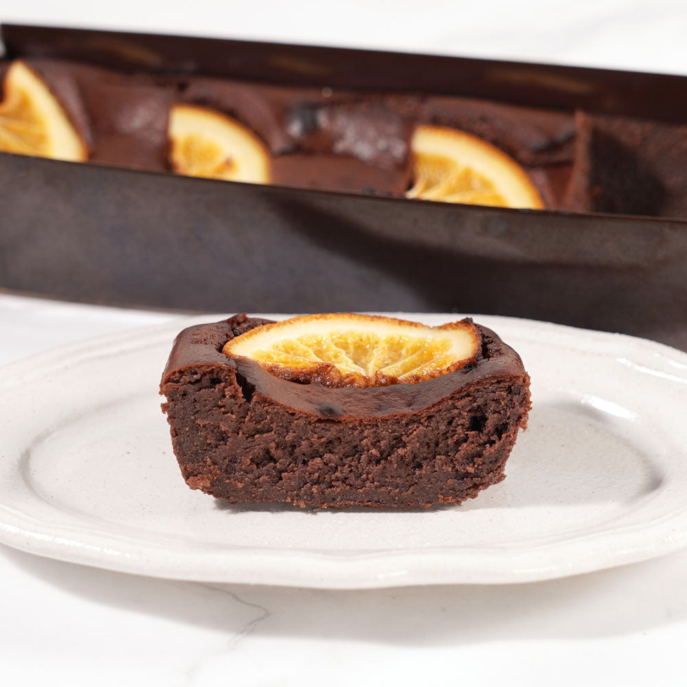 BLOCK BLOCK TOKYO 2ND バスクチーズケーキ (ショコラオレンジ)