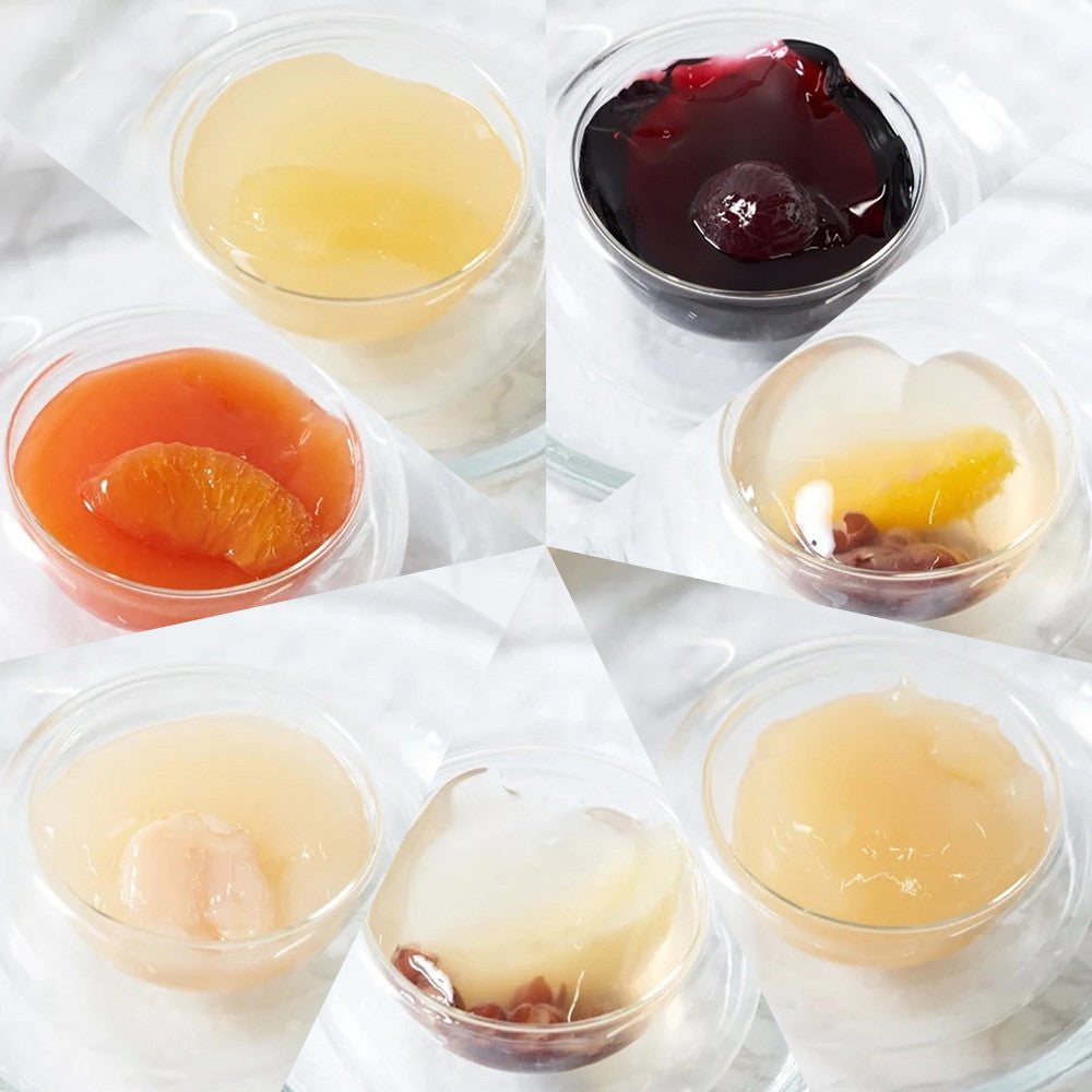 「shirokane sweets TOKYO」涼菓 フルーツゼリー&フルーツあんみつゼリー(9個GiftBOX)
