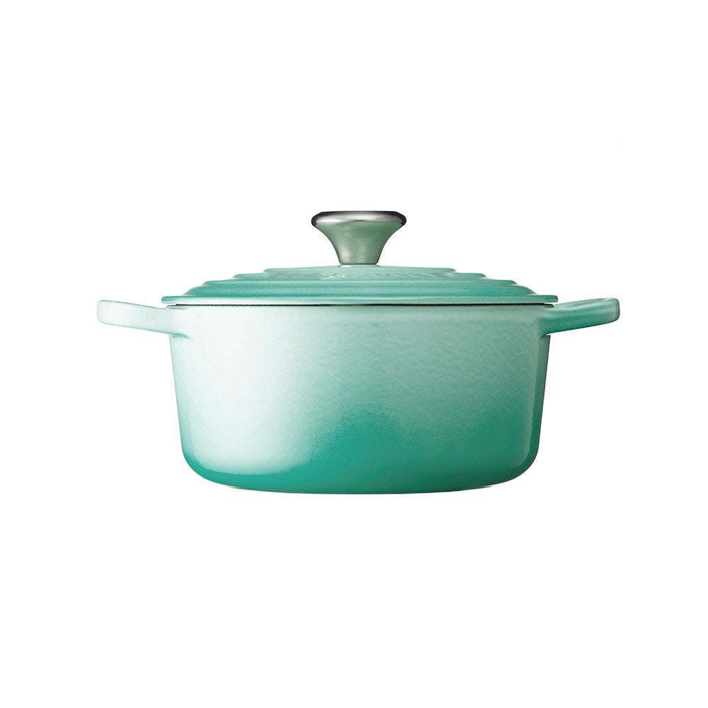 ル・クルーゼ シグニチャーココット・ロンド 18cm(クールミント)