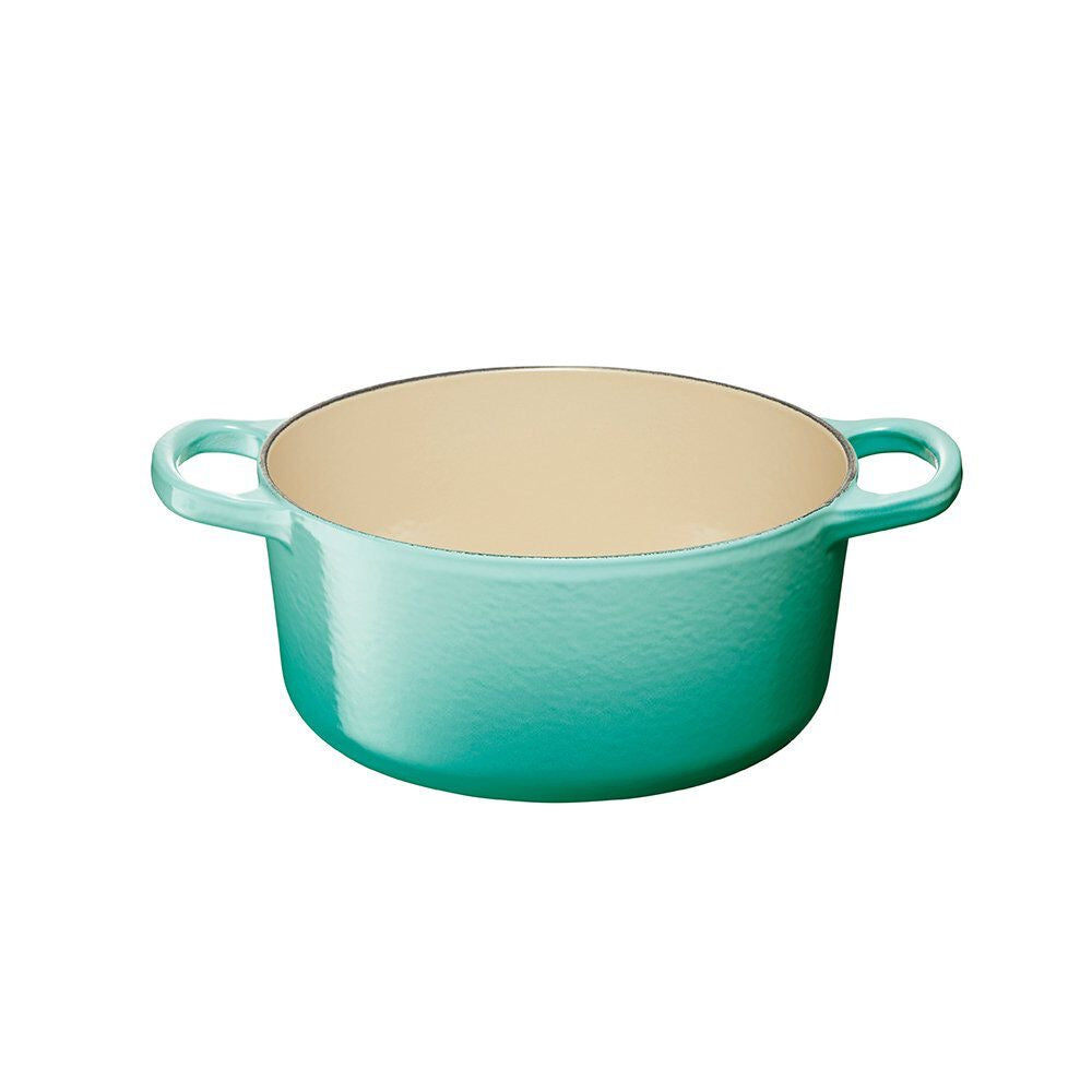 ル・クルーゼ シグニチャーココット・ロンド 18cm(クールミント)