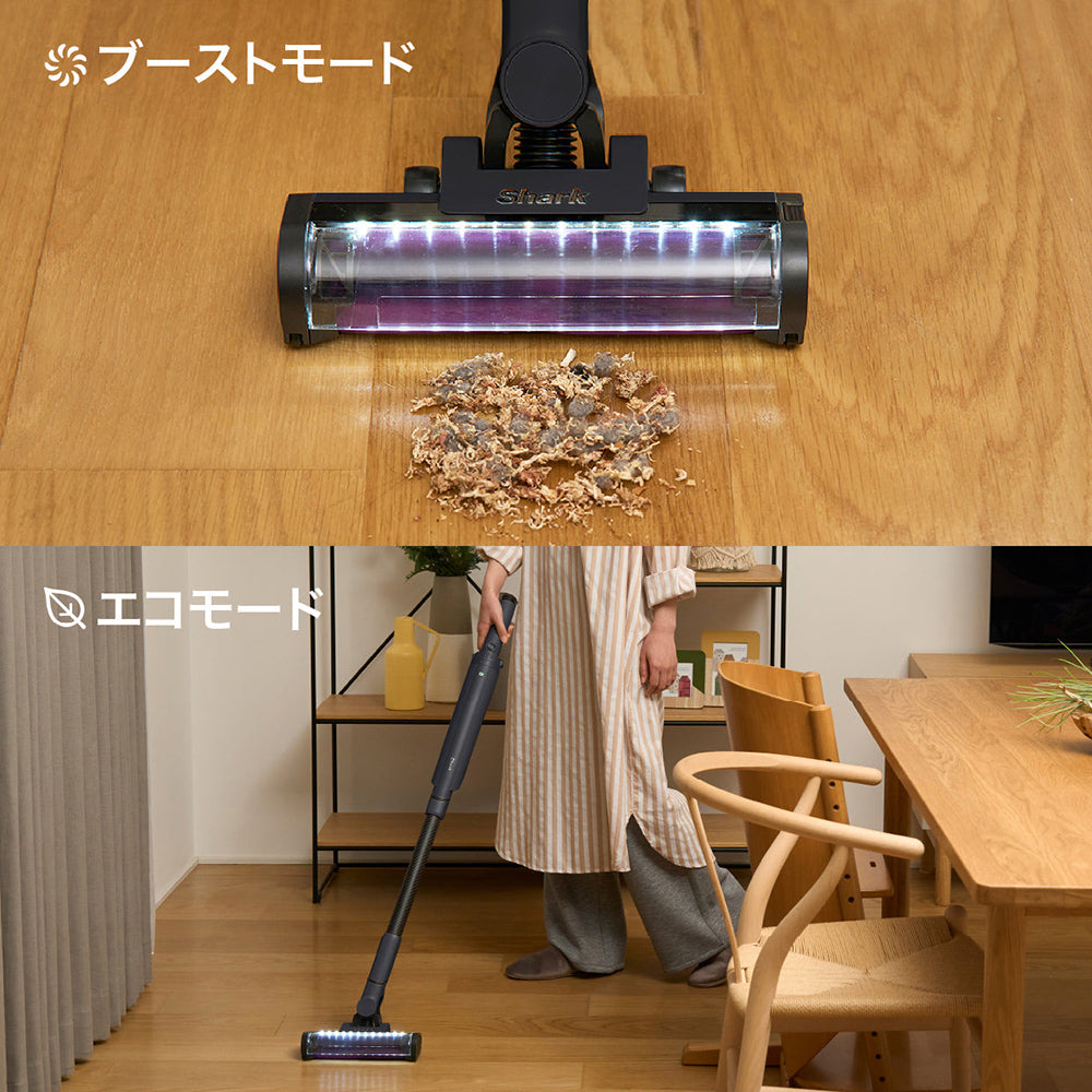 SHARK(シャーク)EVOPOWER SYSTEM NEO II+ コードレススティッククリーナー LC551Jグレープブラック