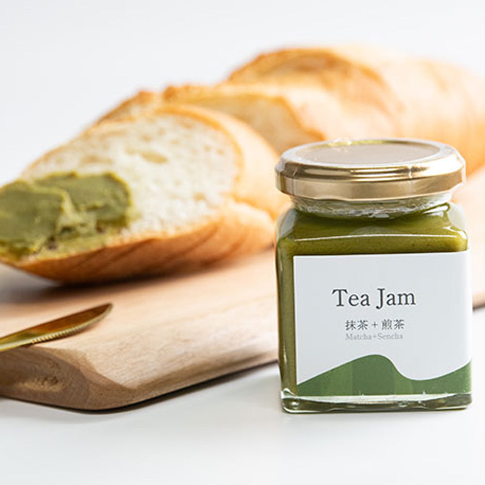 お茶と、暮らしと お茶尽くしセット Teaミルクジャム130g(抹茶+煎茶)・ほうじ茶クッキー・緑茶ティーバッグ