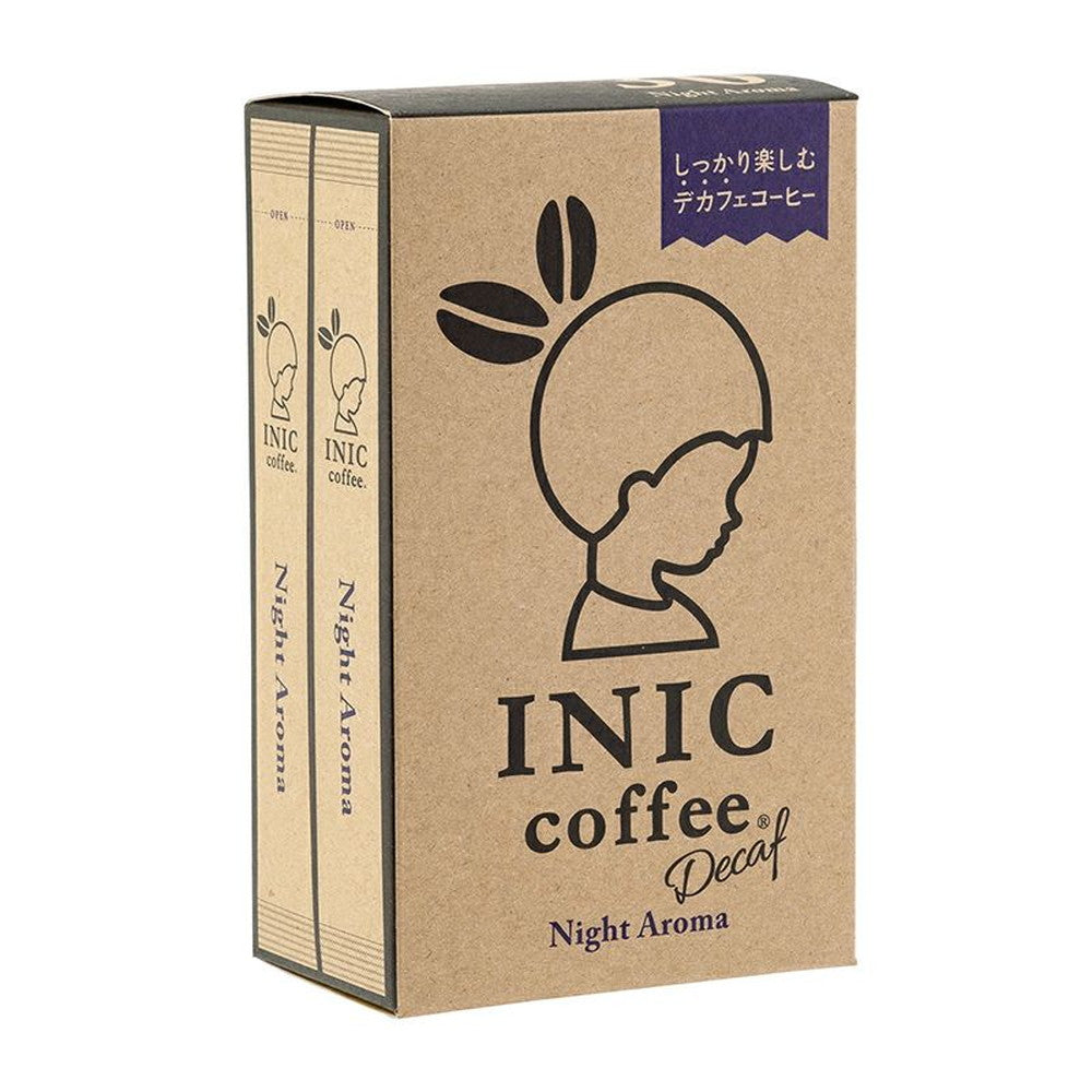INIC coffee ドリップドコーヒーパウダー ナイトアロマ(デカフェ)30P