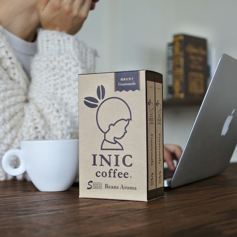 INIC coffee ドリップドコーヒーパウダー ビーンズアロマ グァテマラ 30P