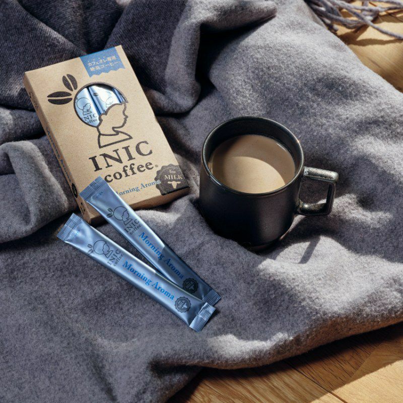 INIC coffee ドリップドコーヒーパウダー 人気2種飲み比べ(スムースアロマ・モーニングアロマ)