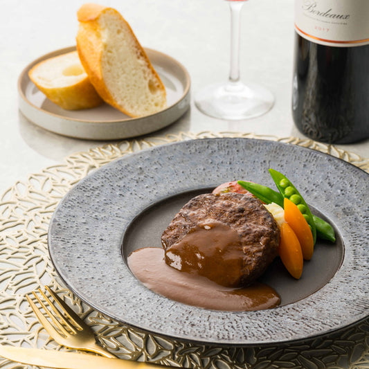 レストランリューズ 飯塚隆太監修 濃厚デミグラスソースハンバーグ(150g×3)