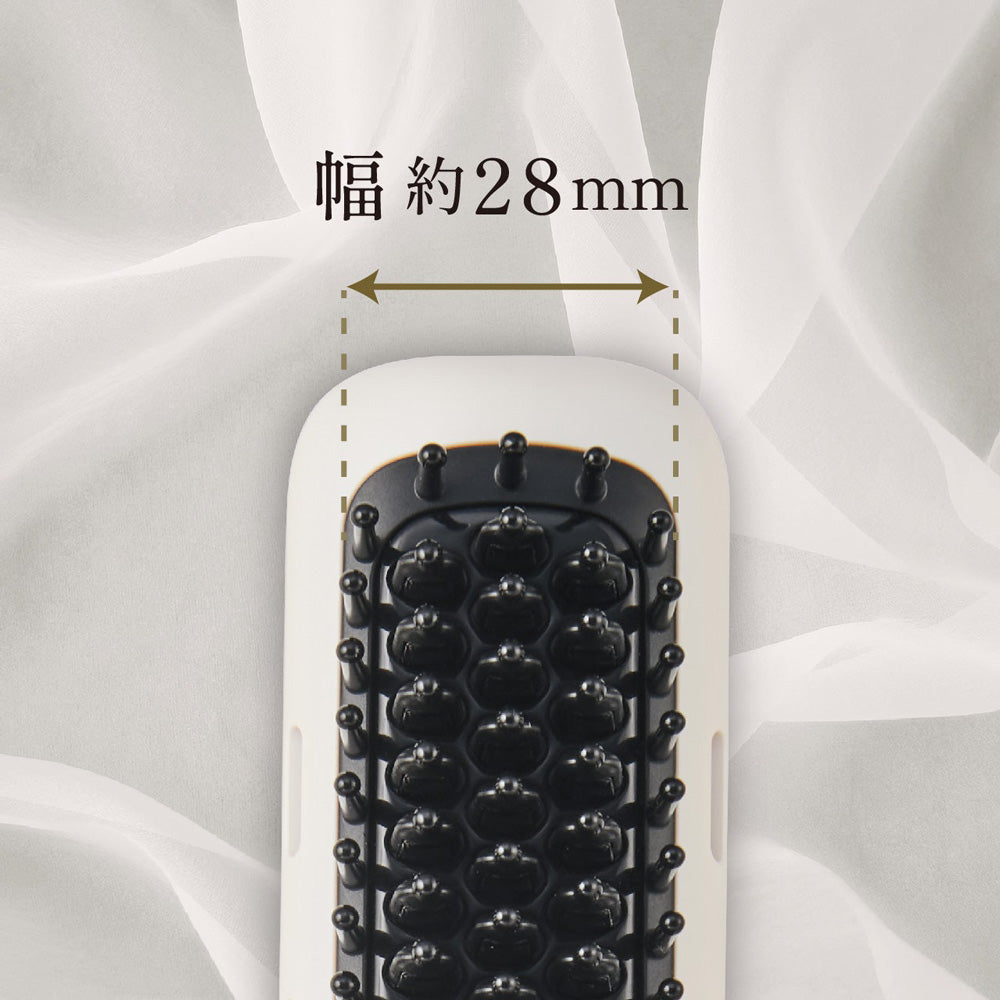 FESTINO(フェスティノ)充電式スタイリング ヒーターブラシ ホワイト