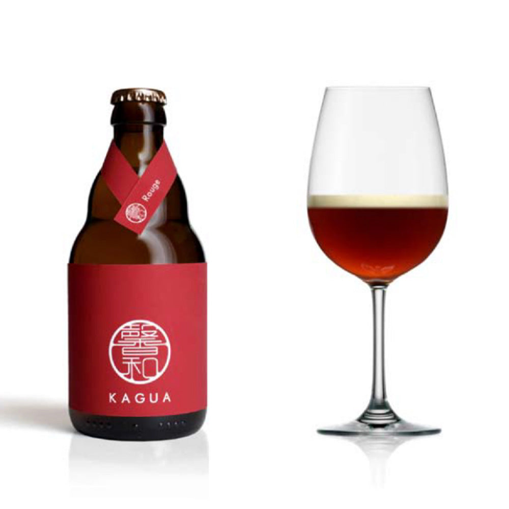 山梨発クラフトビール 馨和KAGUA(カグア)2種飲み比べ 4本(Rouge・Blanc)