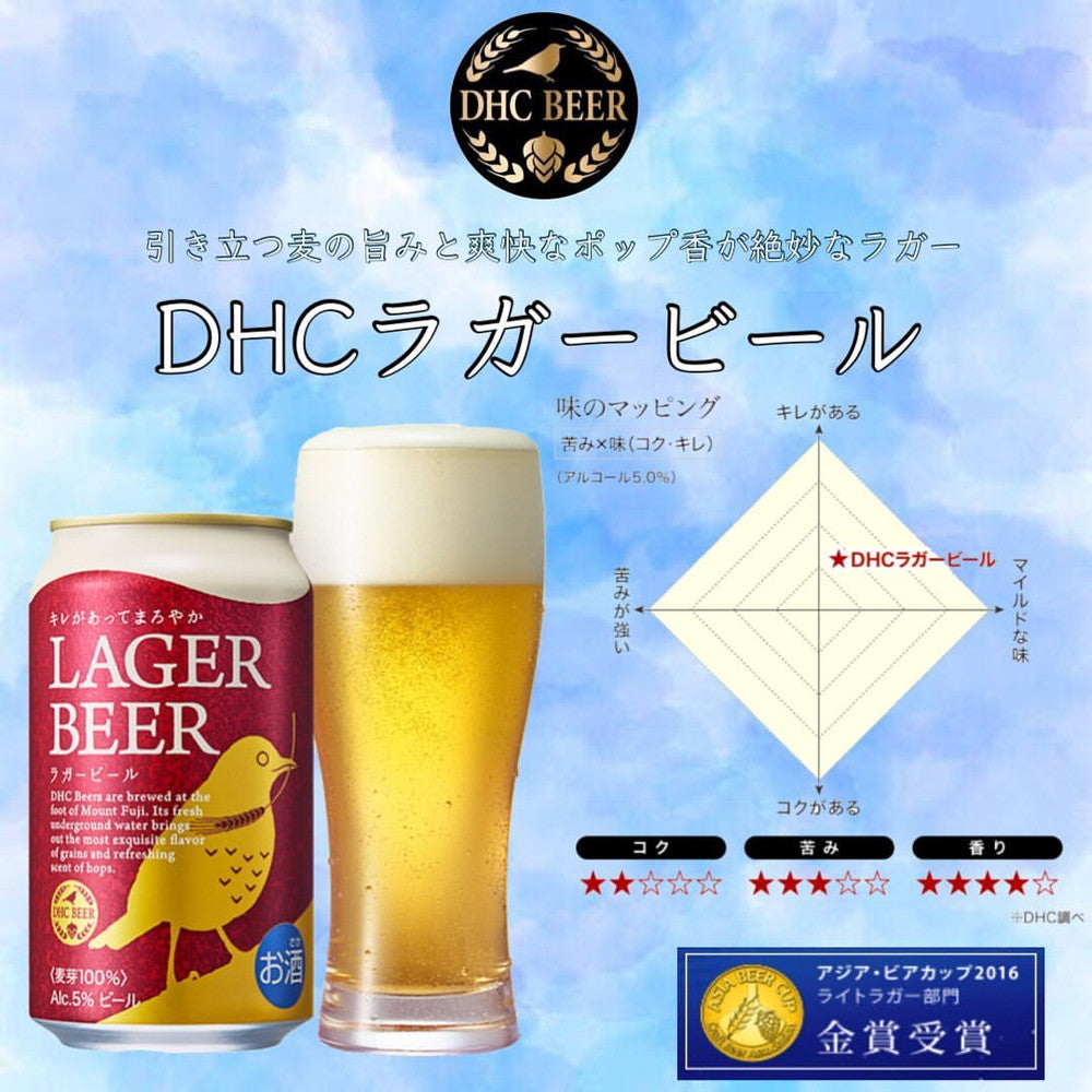 DHCビール バラエティセット(3缶・3瓶セット)