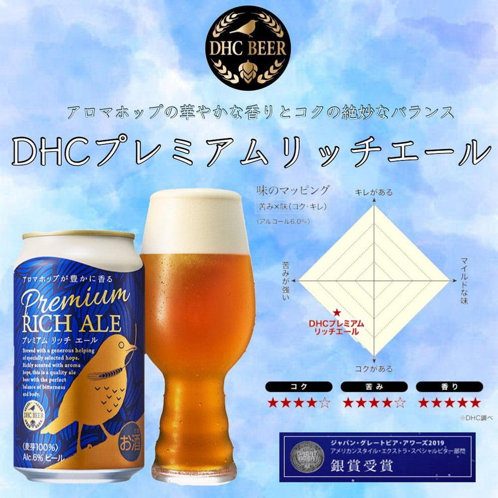 DHCビール バラエティセット(3缶・3瓶セット)