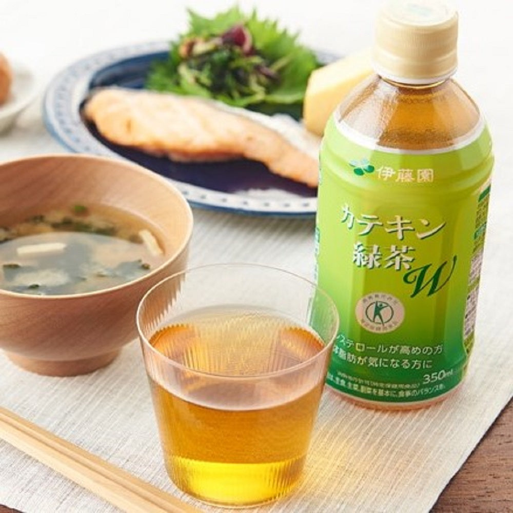 カテキン緑茶Ｗ PET350ml 24本