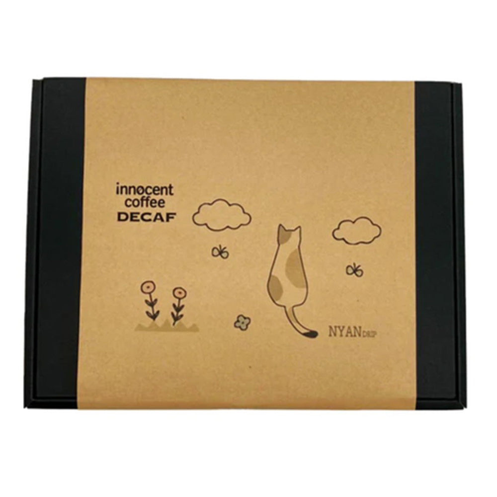 「innocent coffee」デカフェ絵柄ドリップコーヒー猫 10pcギフトセット