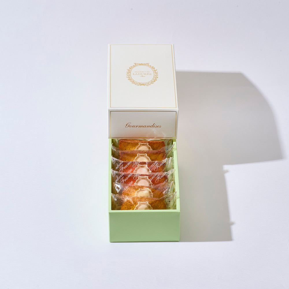 LADUREE（ラデュレ）コフレ・フィナンシェ＆マドレーヌ 6個入り