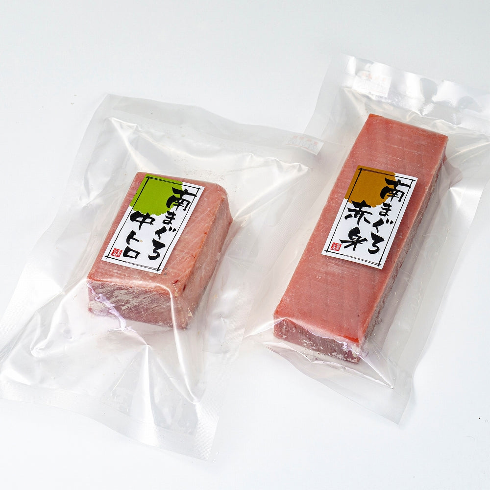 天然南まぐろ 赤身・中とろ刺身（定型柵） ギフトカード