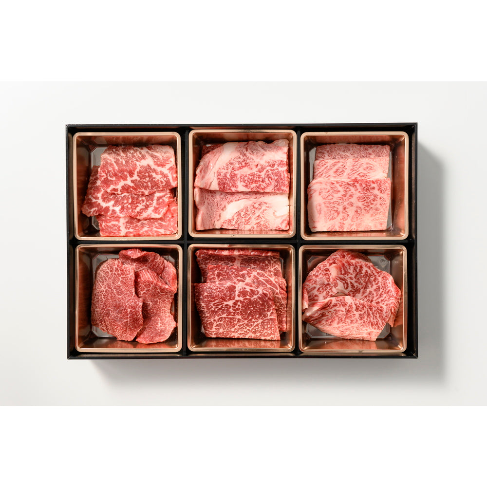 大正12年創業　「米沢牛黄木」　米沢牛焼肉食べくらべセット