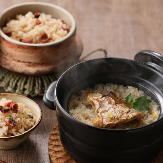 愛媛県産鯛の鯛めし・瀬戸内海産たこのたこめしの素詰合せ