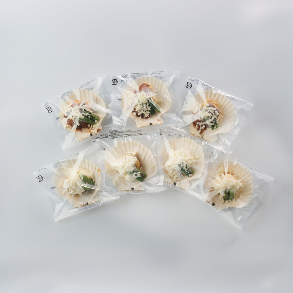北海道産帆立グラタン・デミグラスチーズ焼き