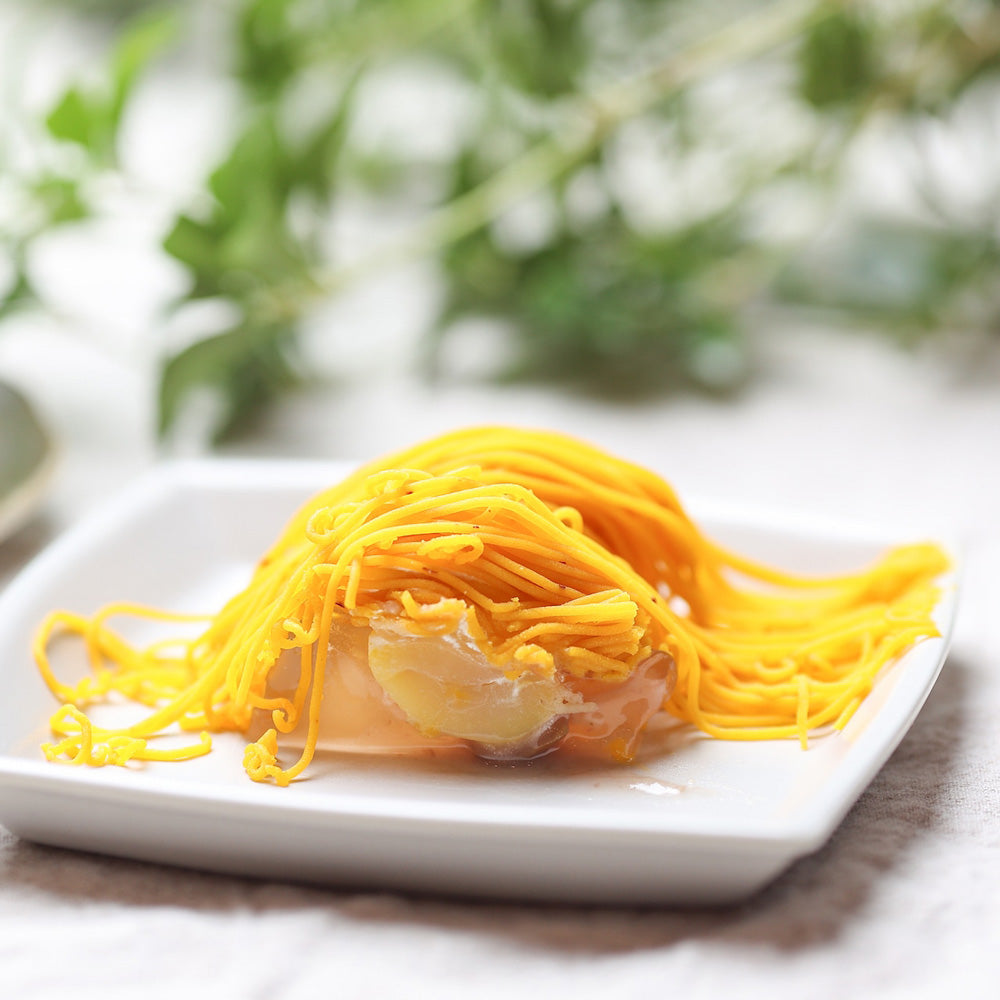 高級和栗モンブラン専門店「いも栗カボチャ」　百万石水晶+日本茶水晶 セット