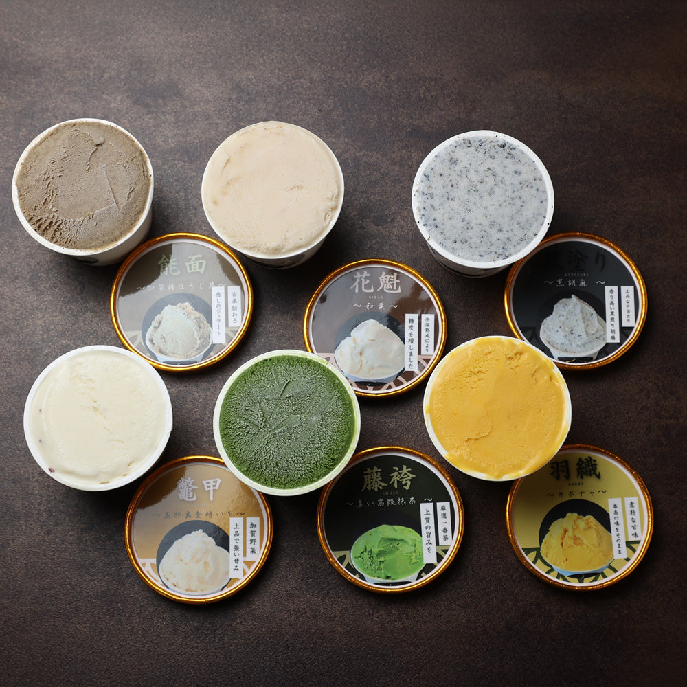 高級和栗モンブラン専門店「いも栗カボチャ」　花柳 百万石ジェラート（6個）