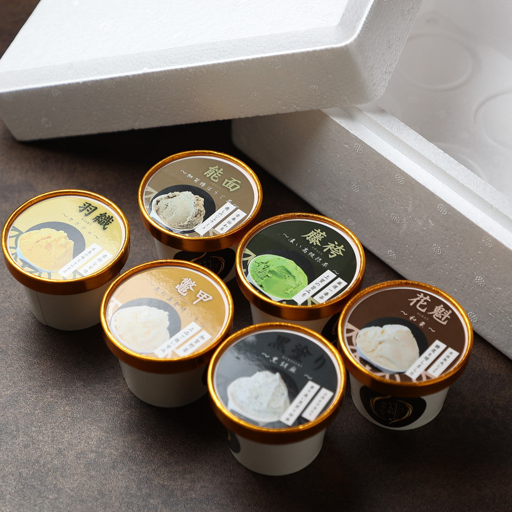 高級和栗モンブラン専門店「いも栗カボチャ」　花柳 百万石ジェラート（6個）