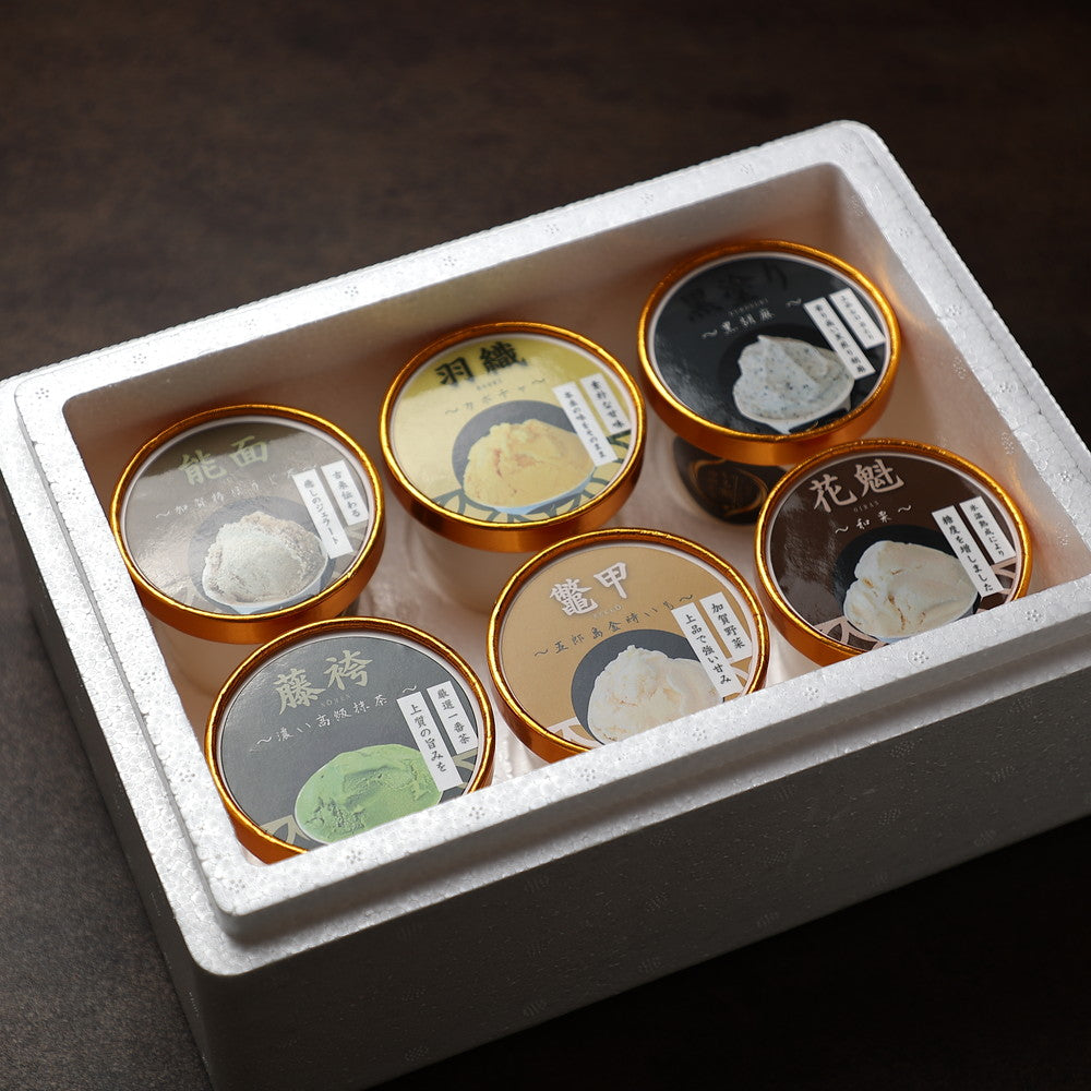 高級和栗モンブラン専門店「いも栗カボチャ」　花柳 百万石ジェラート（6個）