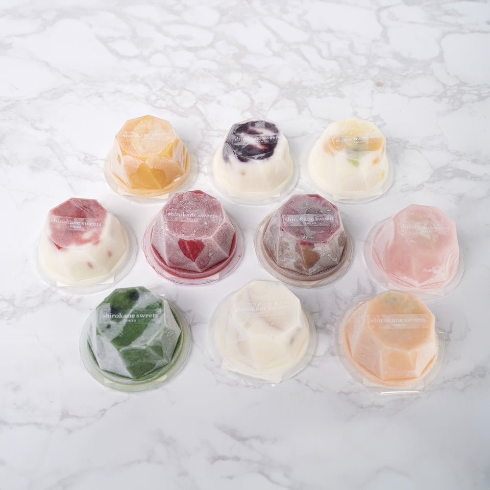 shirokane sweets TOKYOプレミアム手作りアイスクリーム　フルーツヨーグルト　３個入り
