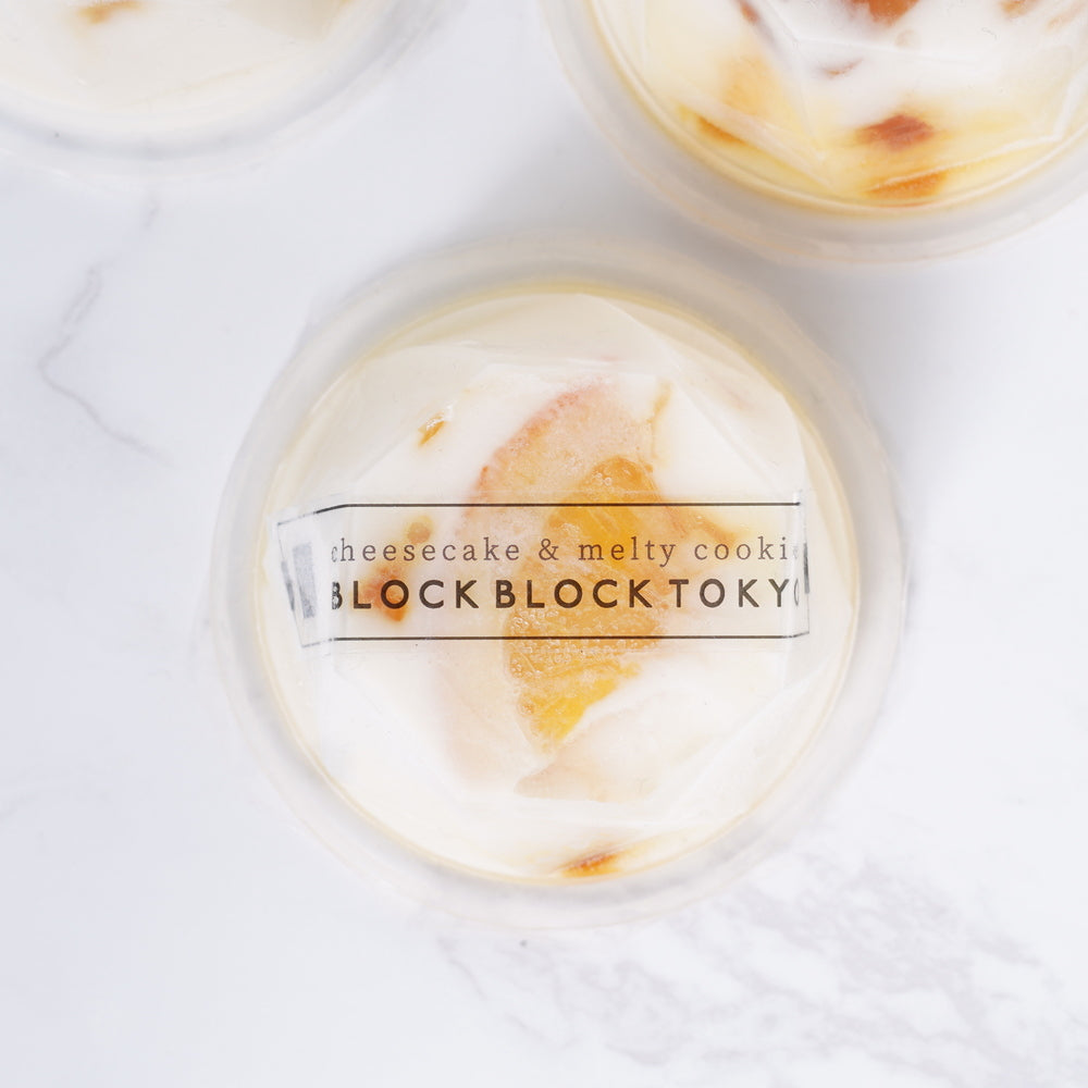 BLOCK BLOCK TOKYOBLOCK BLOCK TOKYO バスク手作りアイスクリーム（オレンジ）3個入