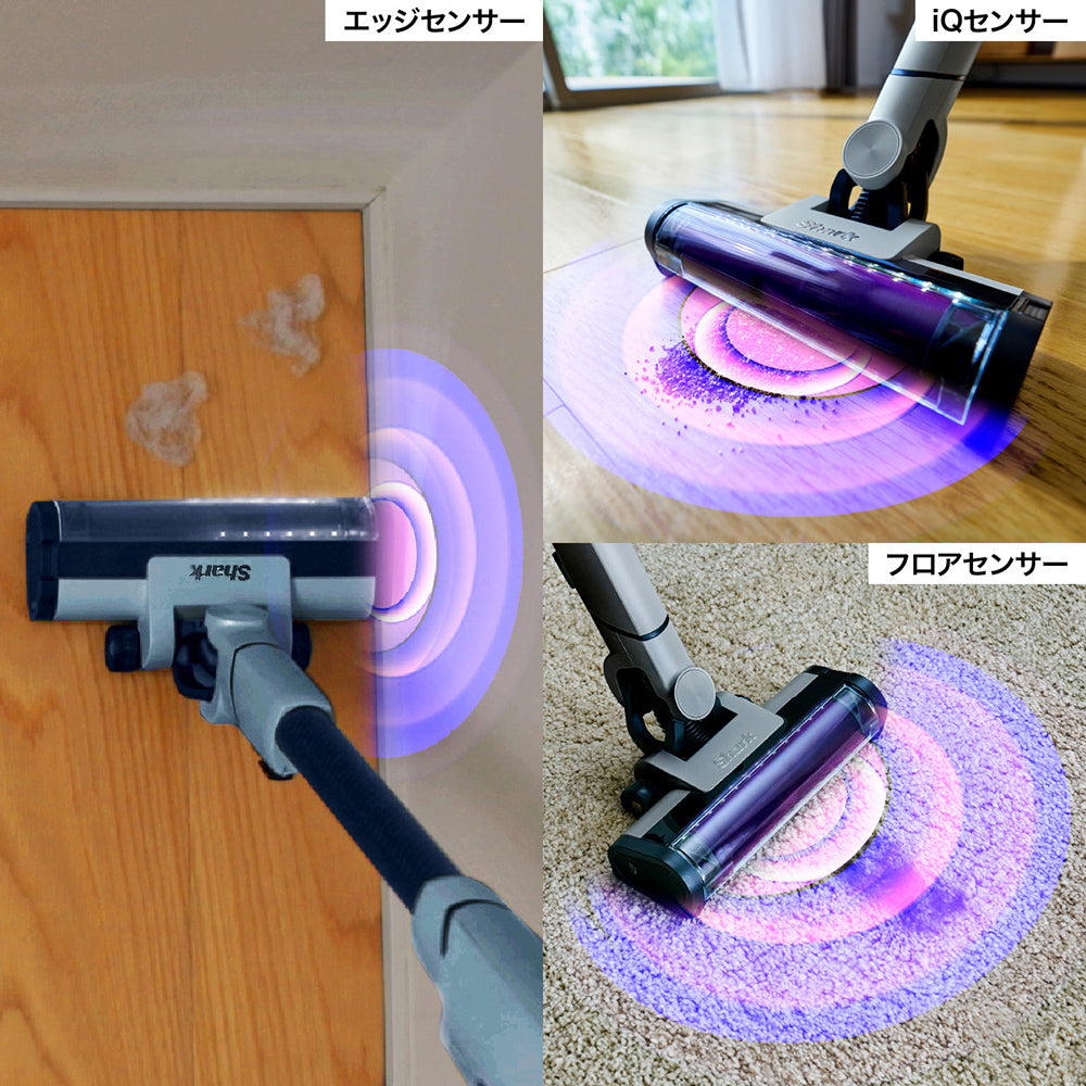 SHARK（シャーク） EVOPOWER SYSTEM NEO II+ コードレススティッククリーナー LC501Jアルミニウムグレー