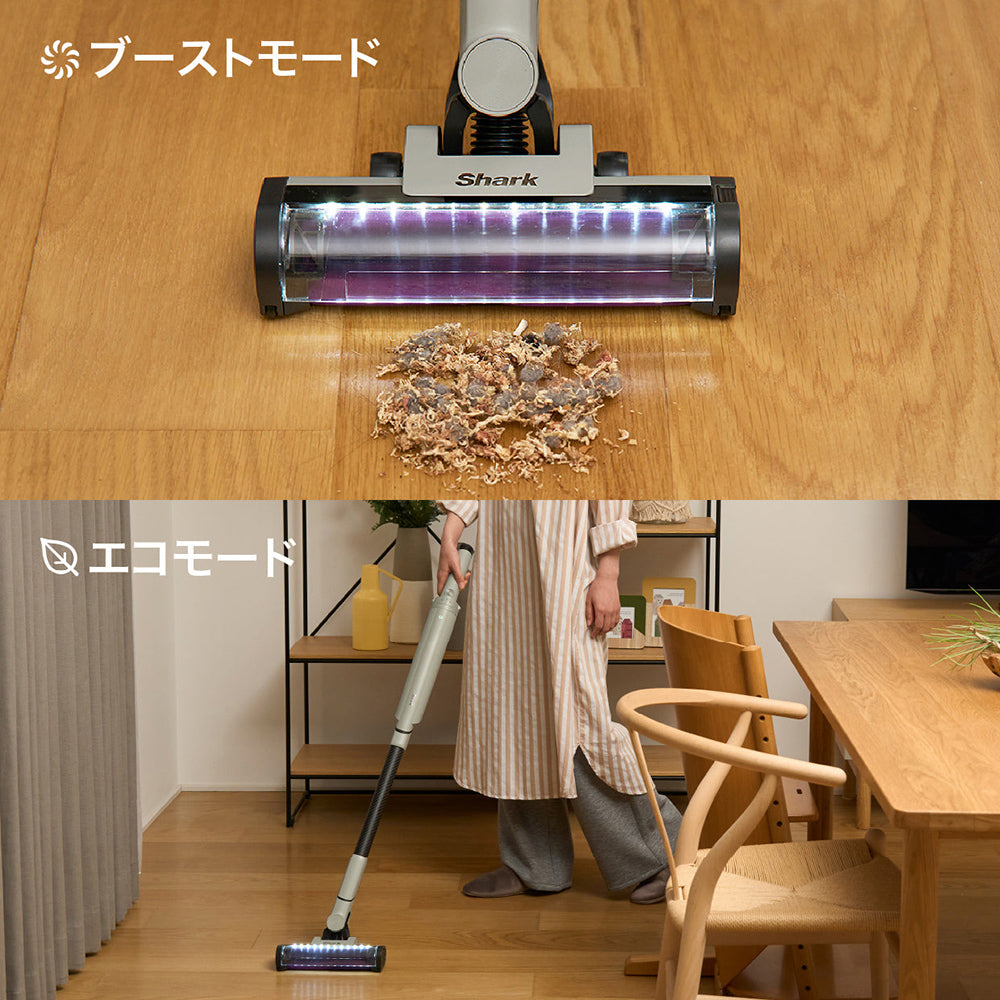 SHARK（シャーク） EVOPOWER SYSTEM NEO II+ コードレススティッククリーナー LC501Jアルミニウムグレー