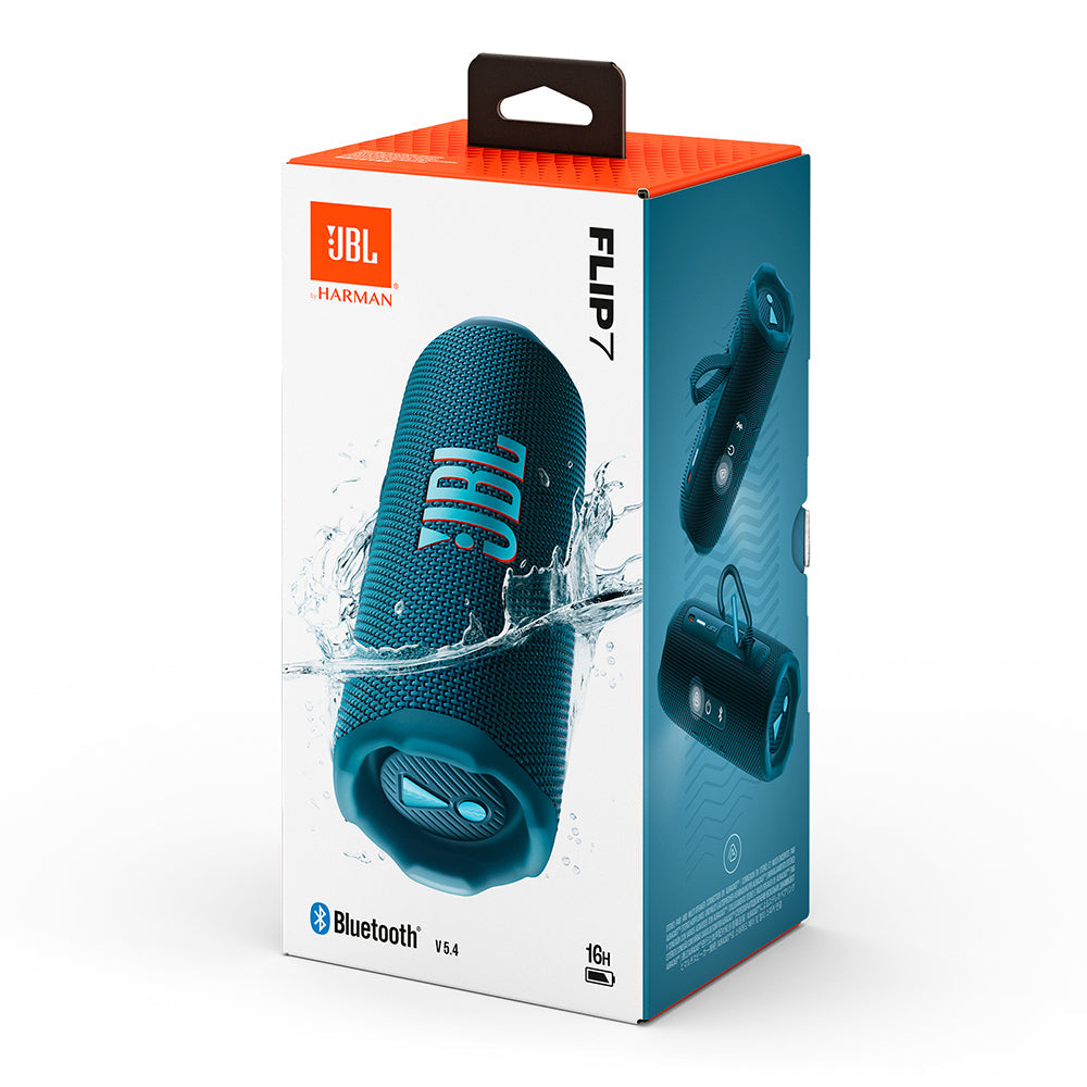 JBL　防水ポータブルスピーカーFLIP 7Blue