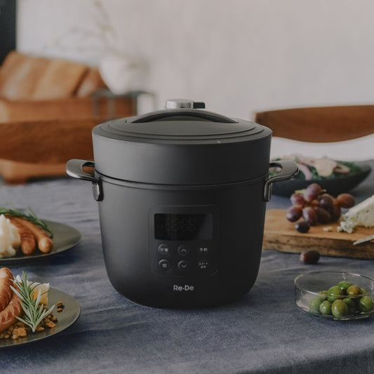 Re･De Pot 電気圧力鍋 2L ブラック