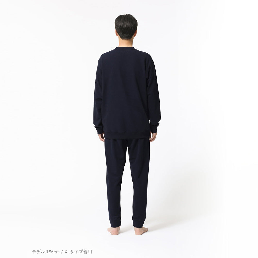 リカバリーウェア BAKUNE スウェット 上下 ネイビー (Men'S_L)
