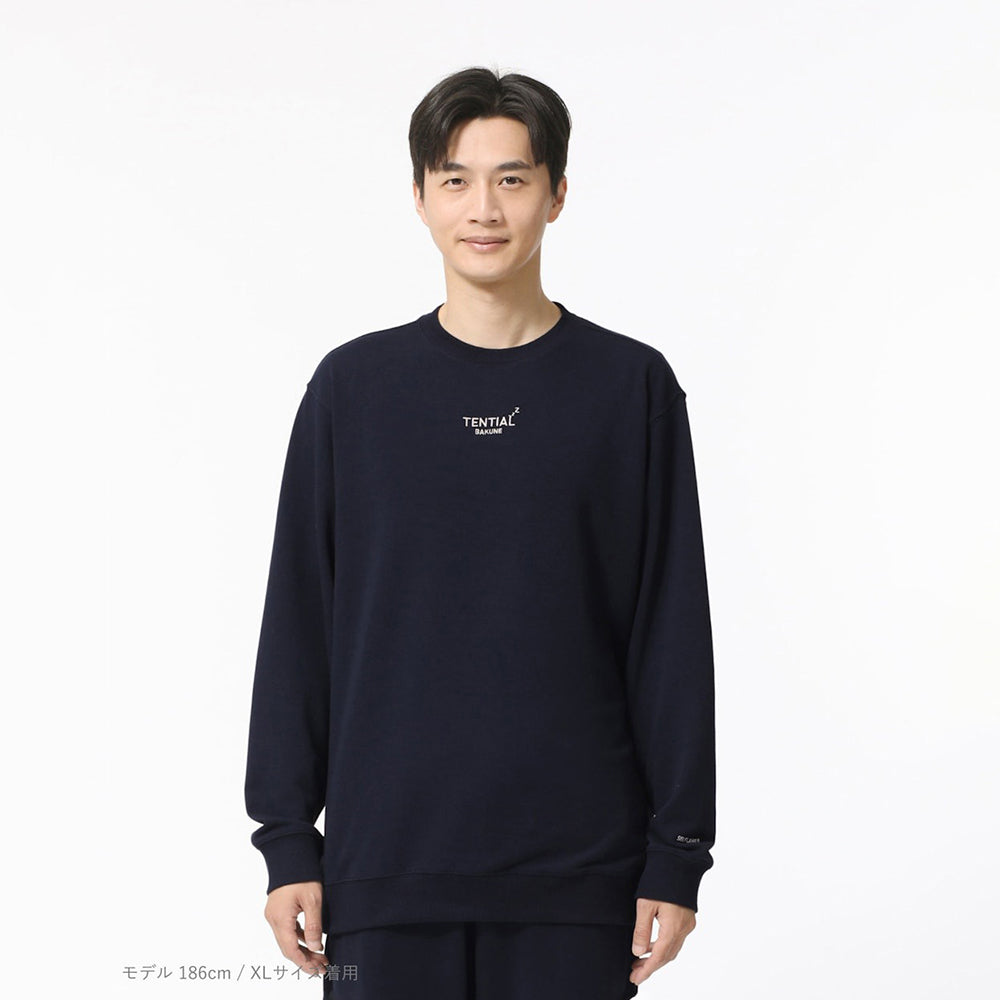 リカバリーウェア BAKUNE スウェット 上下 ネイビー (Men'S_L)
