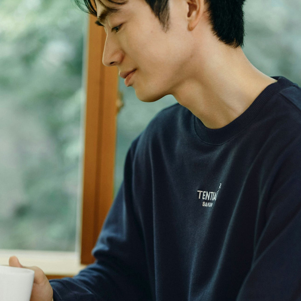 リカバリーウェア BAKUNE スウェット 上下 ネイビー (Men'S_XL)