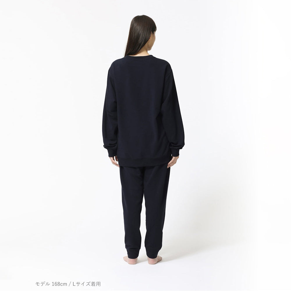 リカバリーウェア BAKUNE スウェット 上下 ネイビー (Women’s_M)