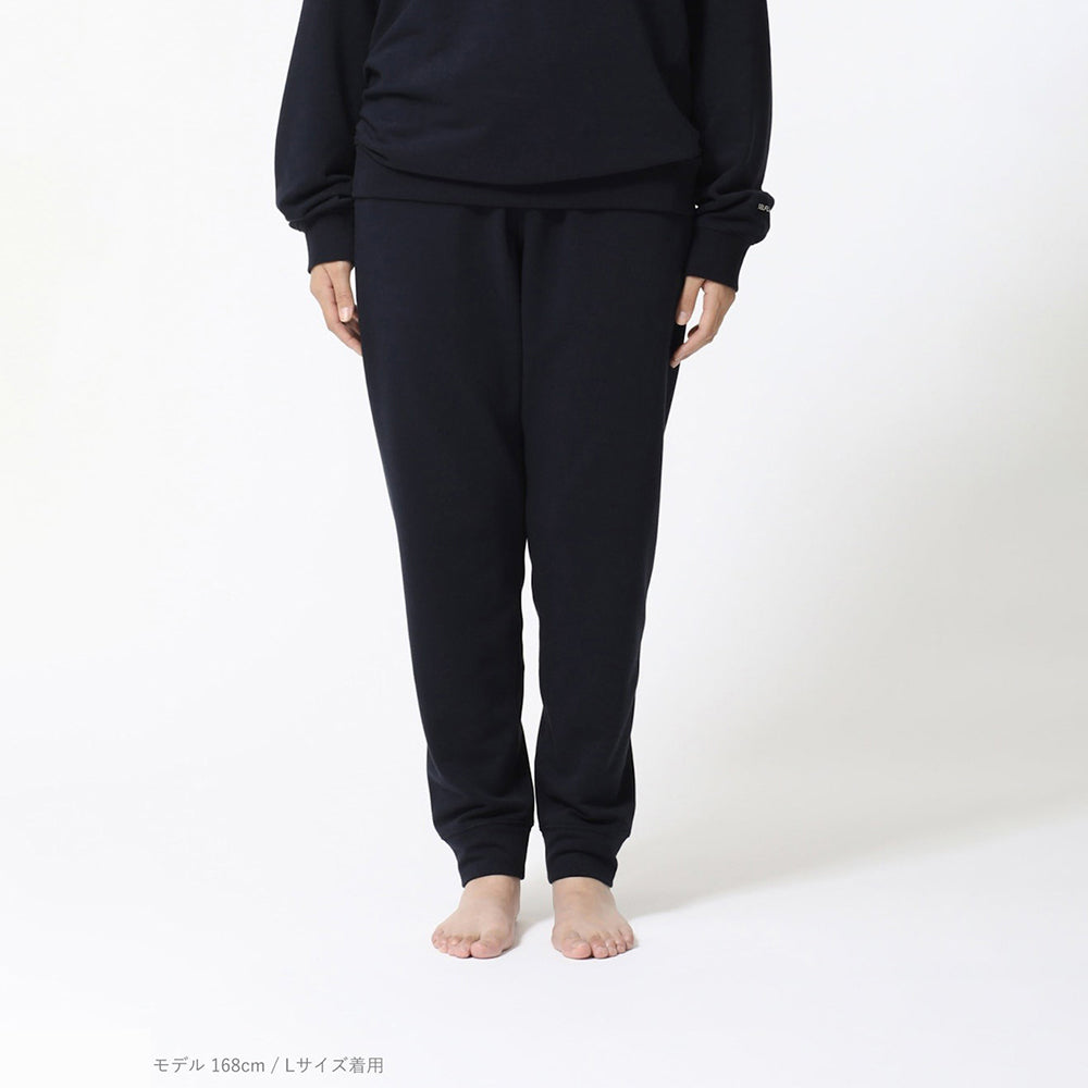 リカバリーウェア BAKUNE スウェット 上下 ネイビー (Women’s_XL)