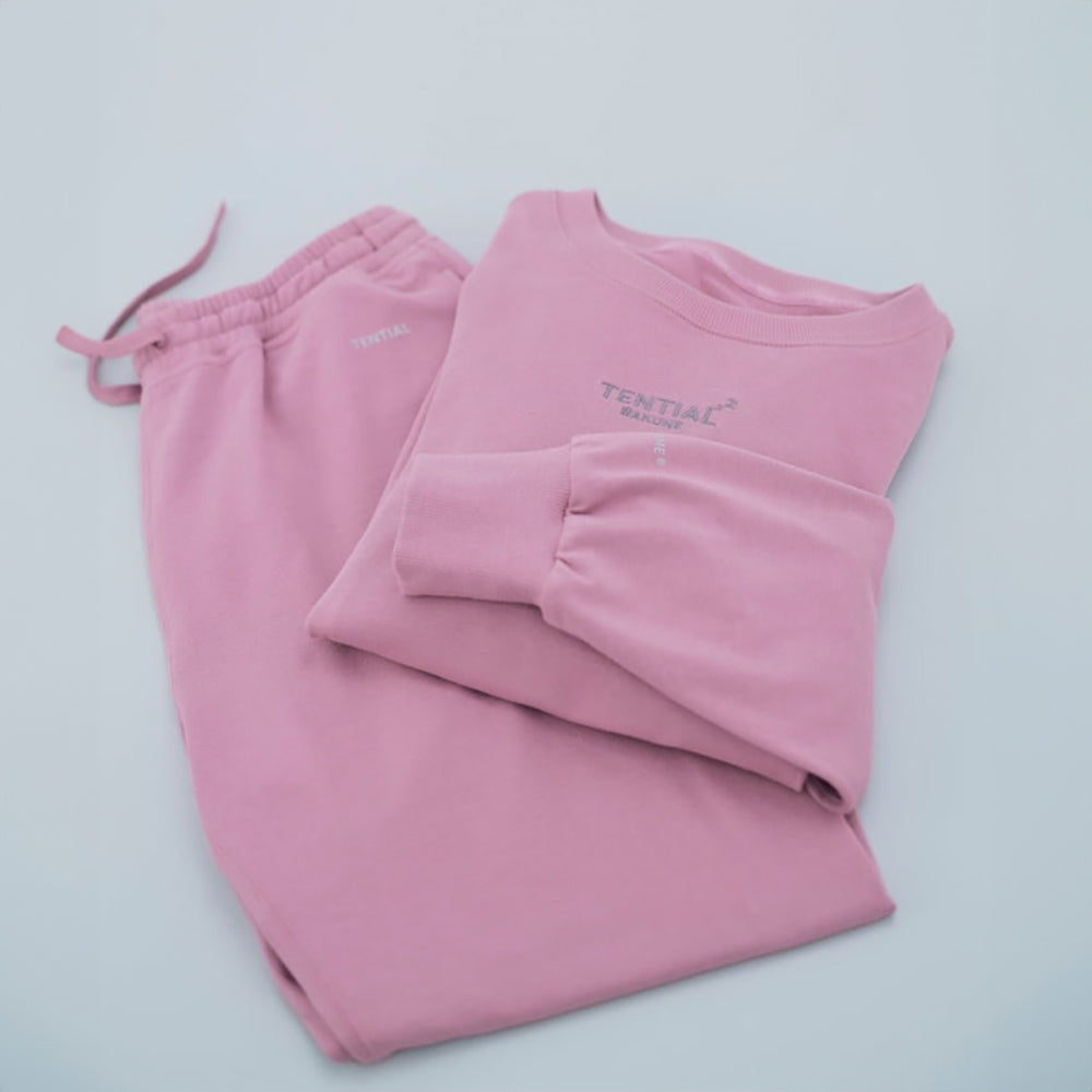 リカバリーウェア BAKUNE スウェット 上下 ピンク (Women’s_S)