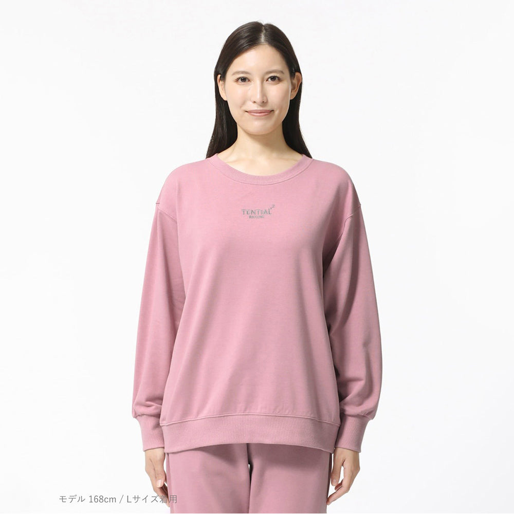 リカバリーウェア BAKUNE スウェット 上下 ピンク (Women’s_M)