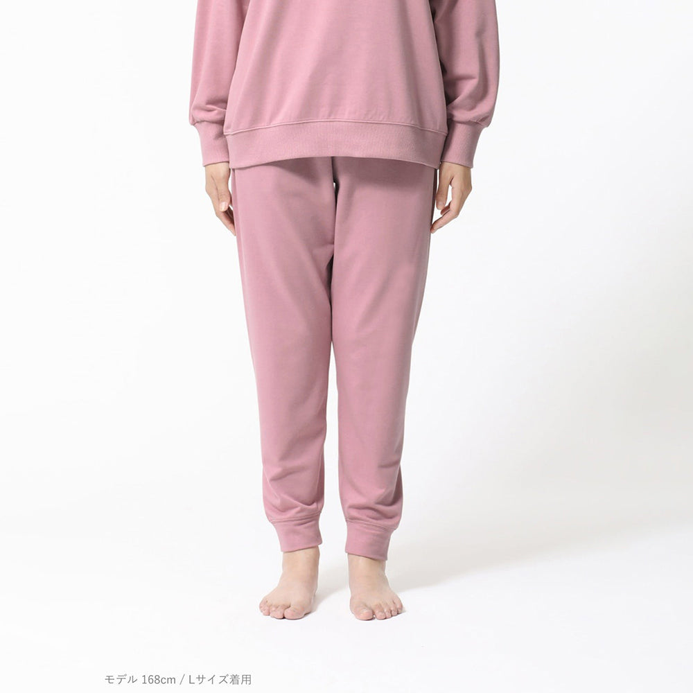 リカバリーウェア BAKUNE スウェット 上下 ピンク (Women’s_L)