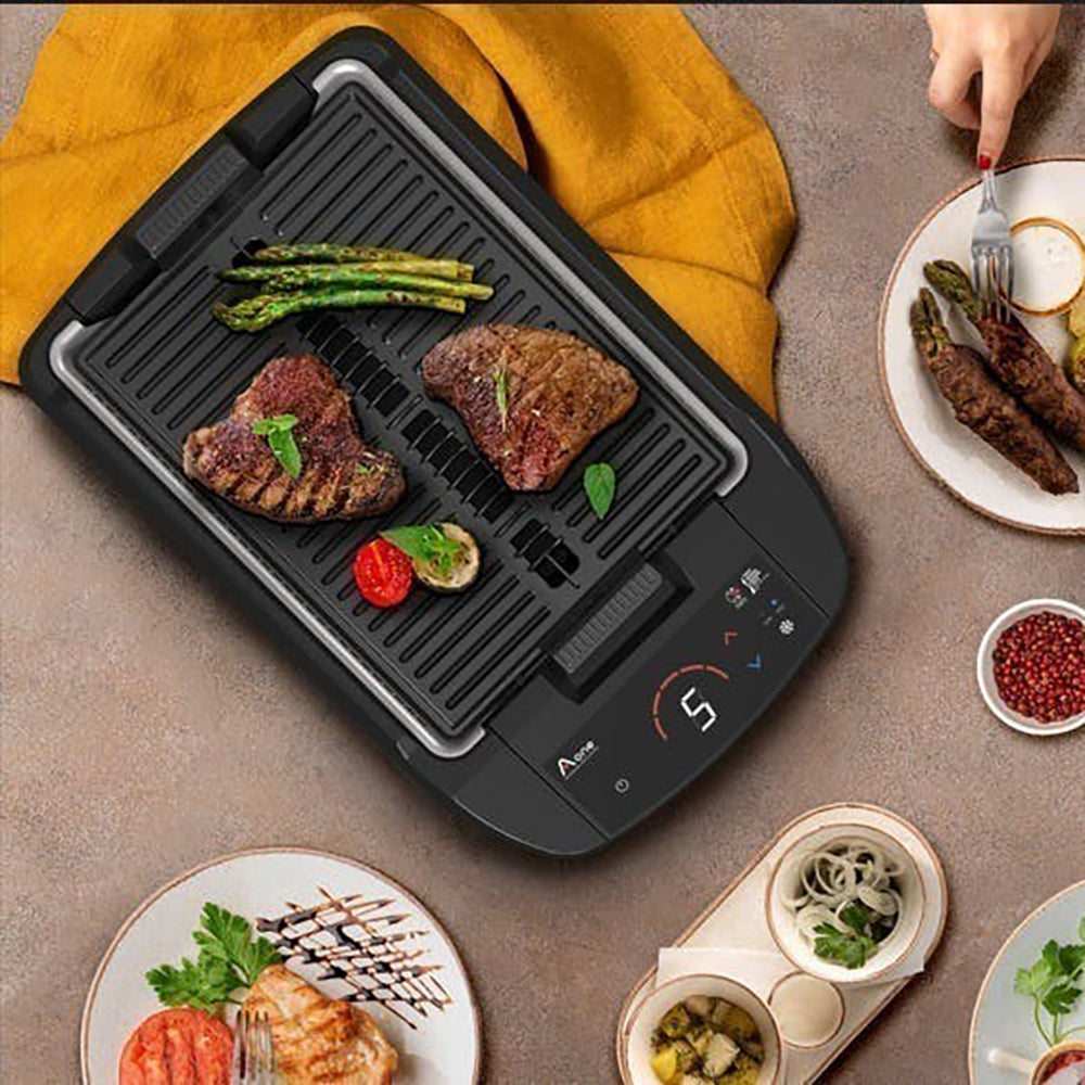 エーワン・デュアルグリル AOG-J200(B) ブラック