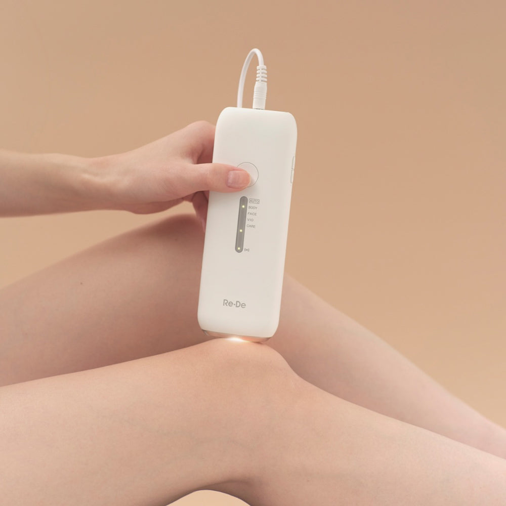 Re・De（リデ）DuoClear IPL 光美容器　ホワイト