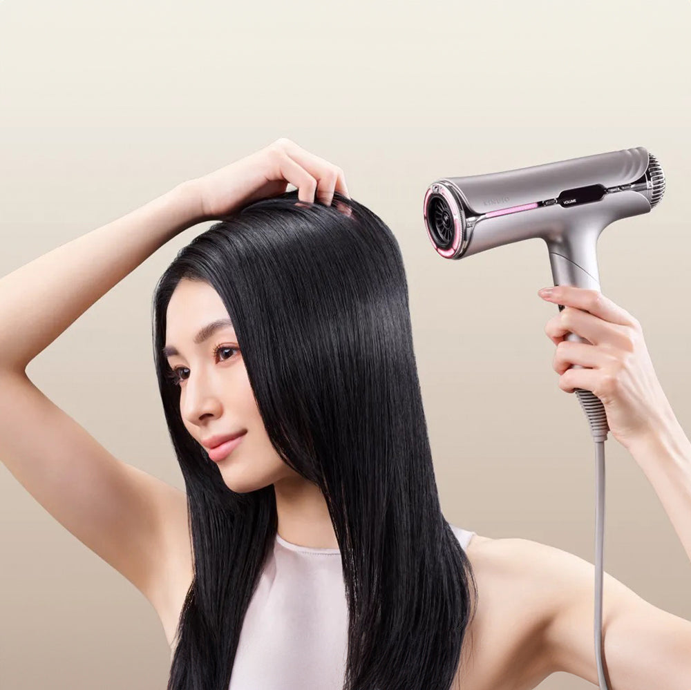 KINUJO（絹女）Silk Premium Dryer クリアシルバー