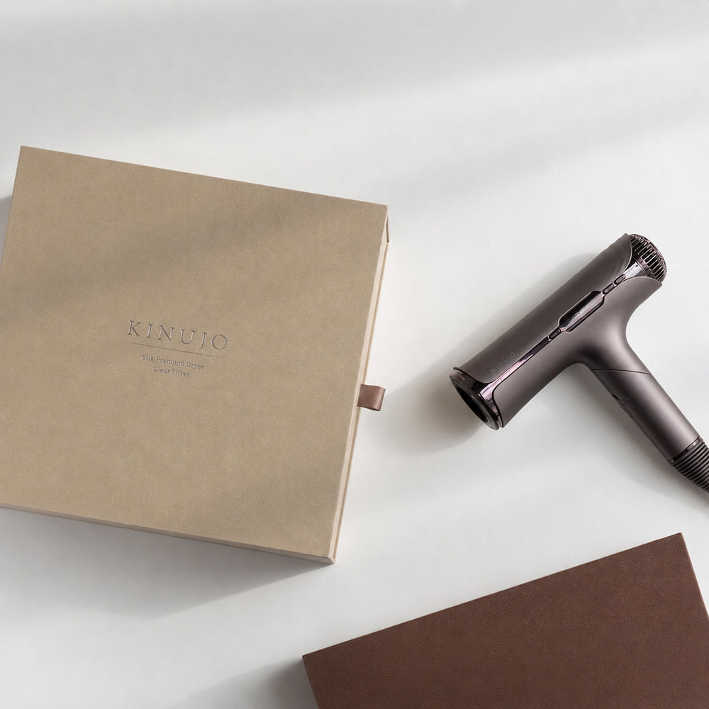 KINUJO（絹女）Silk Premium Dryer アーバンブラウン