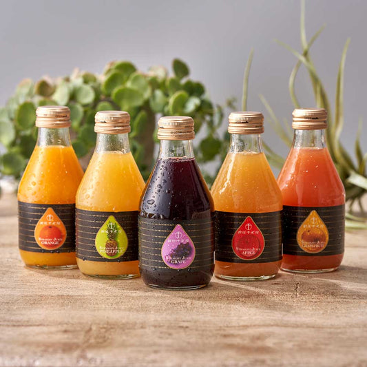 「銀座千疋屋」 銀座ストレートジュース (5本)