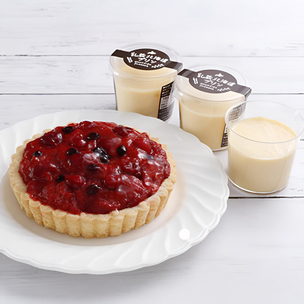 「乳蔵」 北海道ミックスベリータルト・プリンセット