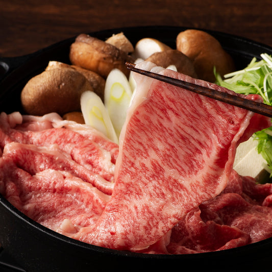熊本 「フジチク」 藤彩牛 ロースすき焼き・しゃぶしゃぶ用 500g